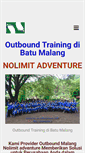 Mobile Screenshot of nolimitadventure.com